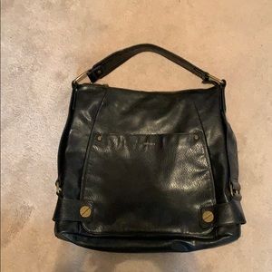 Matt & Nat black purse with gold details